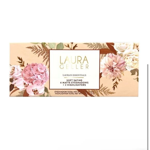 Laura Geller Laura’s Essentials soft satins & Matt Eyeshadows w 2 highlighters - Picture 5 of 9